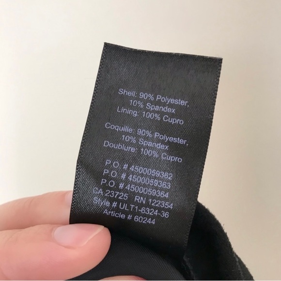 Babaton Cohen Pant | Black Microsuede Cropped Dress Pants - Picture 9 of 10